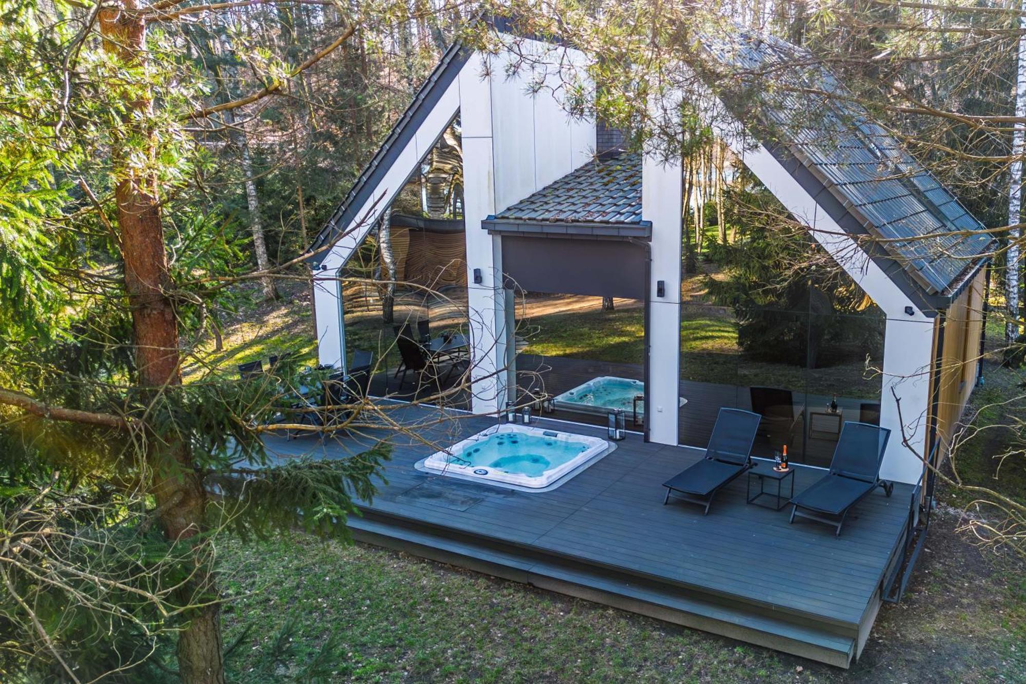 Bobrowa Ostoja Villa Lukta Ngoại thất bức ảnh